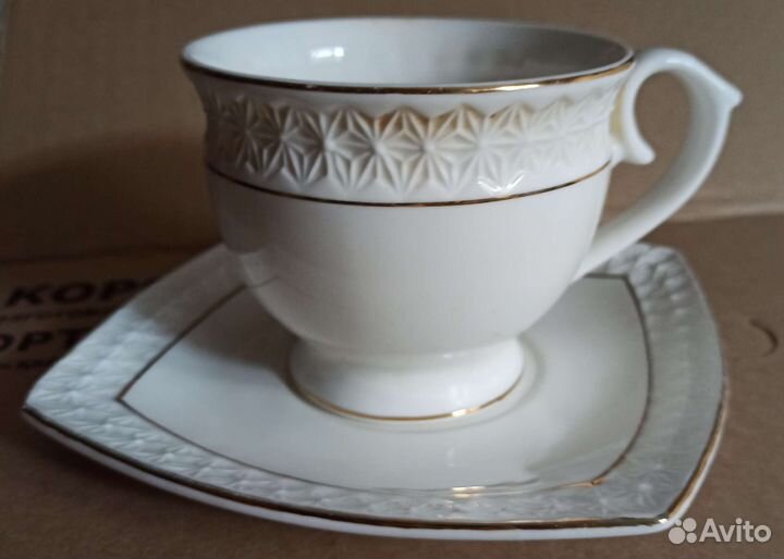 Чайный сервиз Снежная королева 6 персон