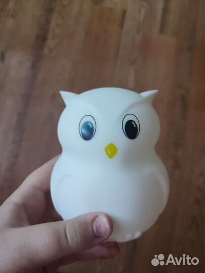 Сова ночник светильник