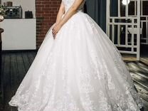 Свадебное платье 44 46 высшее качество
