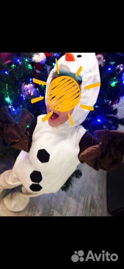 Костюм снеговика Олафа