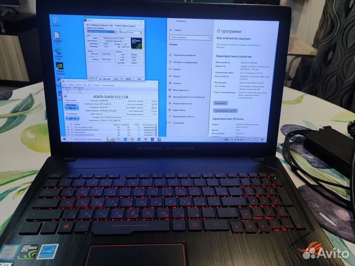 Asus rog gl553ve
