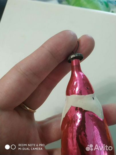 Ёлочная игрушка Гном. СССР