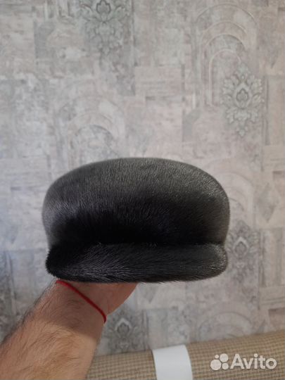 Меховая мужская кепка