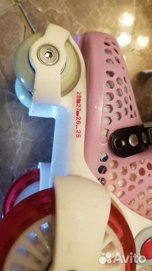 Роликовые коньки детские раздвижные