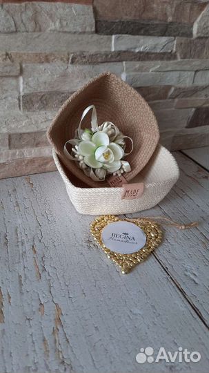 Квадратные корзиночки