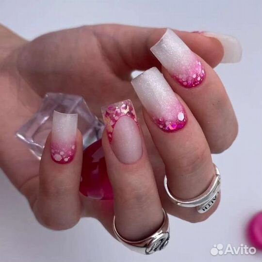 Маникюр + выравнивание + покрытие