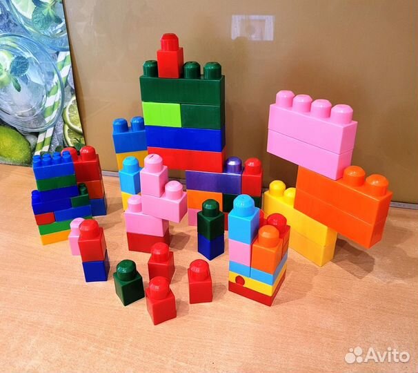 Конструктор крупные детали