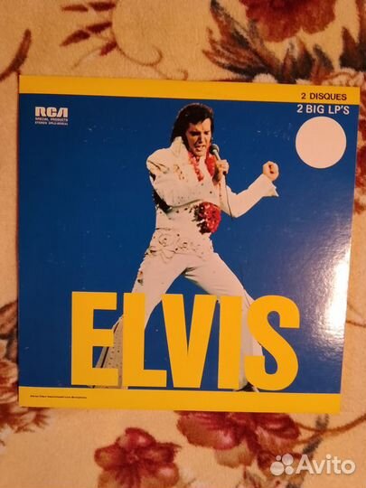 Elvis Presley box set 5 lp 1976 год