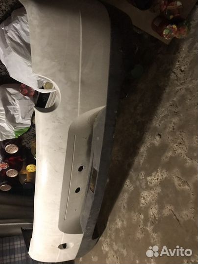 Бампер logan 2006 года задний