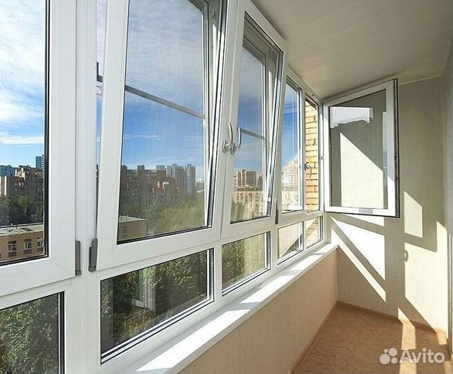 Остекление балкона