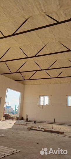 Утепление пеной пенополиуретаном ППУ