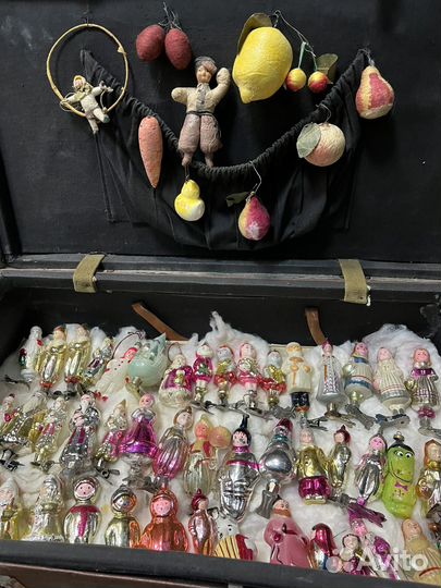 Елочные игрушки СССР
