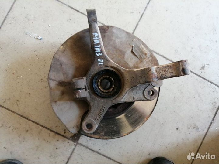 Кулак поворотный передний левый Daewoo Matiz klya