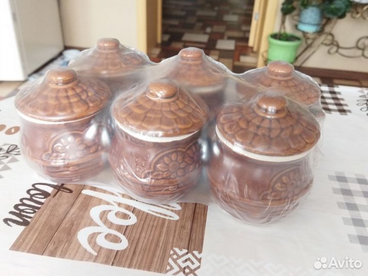 Горшок для запекания 6 шт