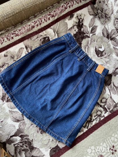 Юбка джинсовая zara