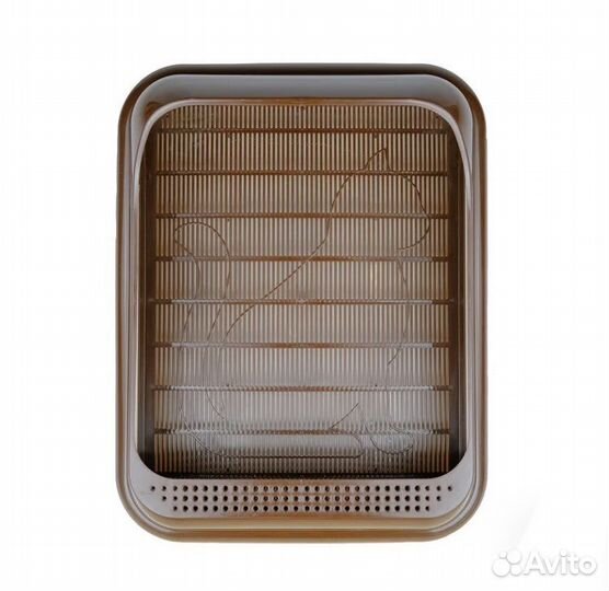 Лоток туалет для кошек с бортиком с совком