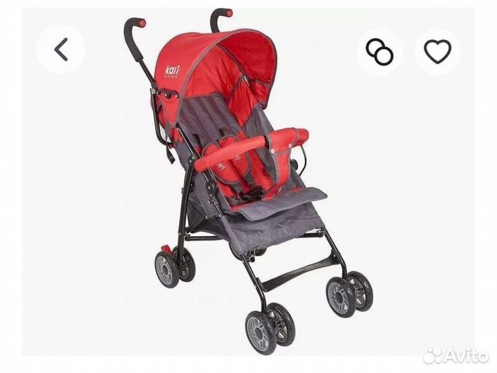 Прогулочная коляска трость бу