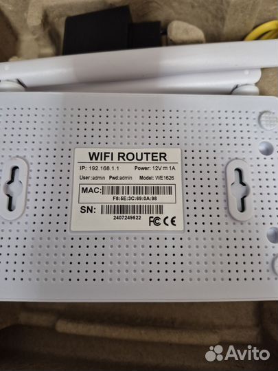 Wifi роутер WE1626