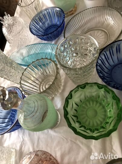 Стеклянная посуда СССР