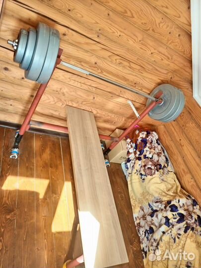 Штанга гриф блины