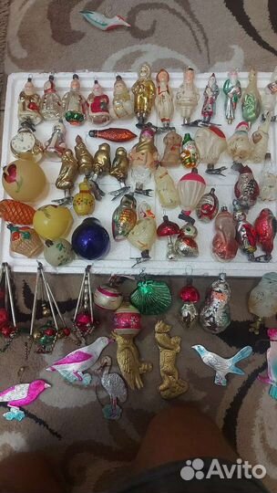 Елочные игрушки СССР