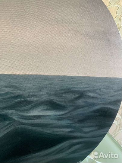 Картина маслом на холсте море океан
