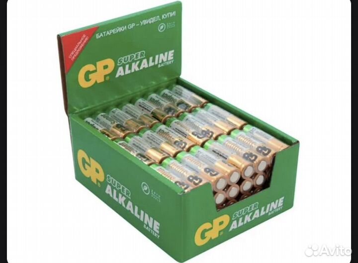 Батарейки ааа GP super