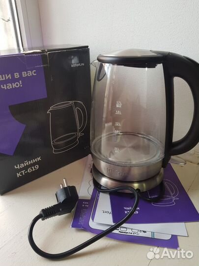 Электрочайник Kitfort KT-619