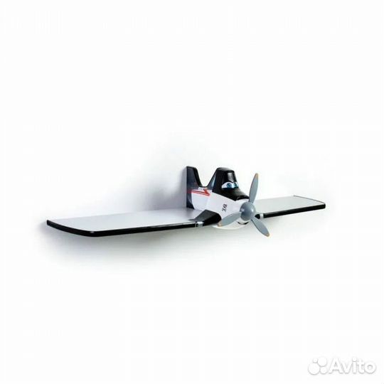 Полка «Дасти 1» одноярусная черная