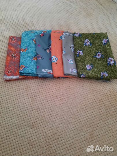 Отрез ткани шелк