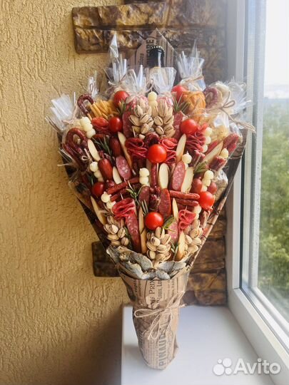 Мужские букеты съедобные