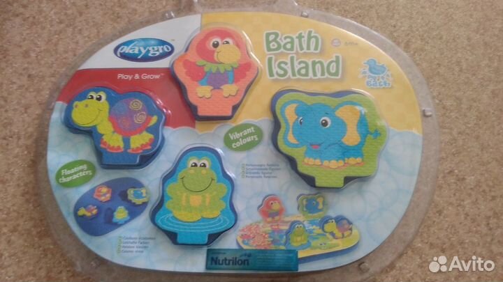 Игровой набор для ванной-пазл «Остров в ванной»