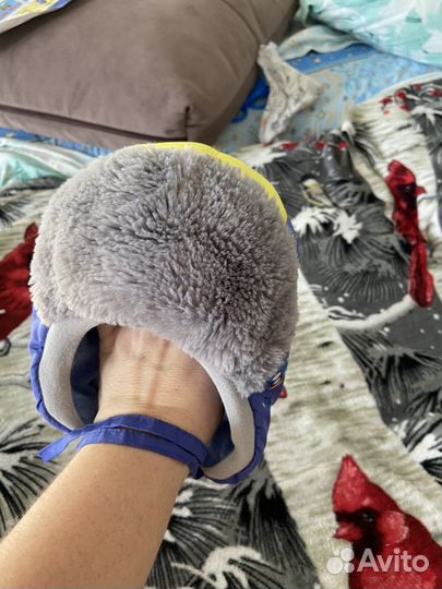 Зимняя Шапка для мальчика 44 46