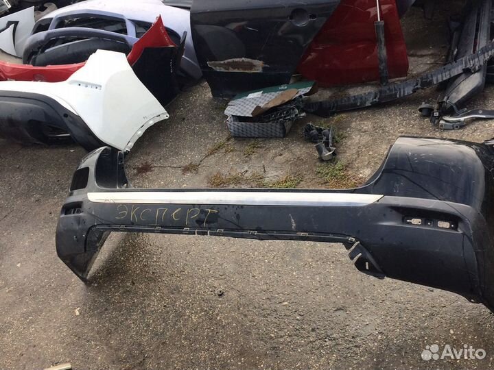 Бампер задний toyota highlander