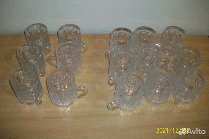 Кружки хрустальная