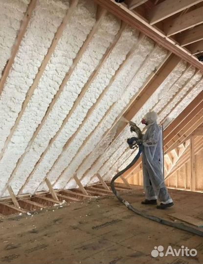 Утепление пенополиуретаном ангаров