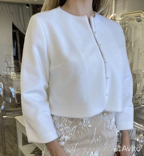 Жакет свадебный
