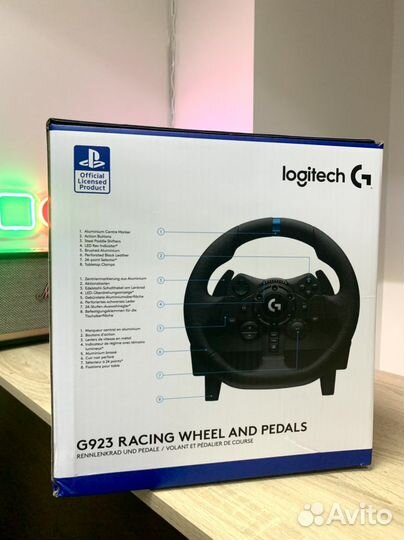 Руль для Sony PlaySytation Logitech G923