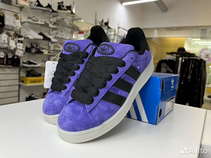 Кроссовки Adidas campus 00s фиолетовые