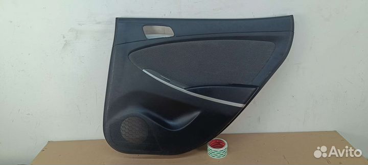Обшивка Двери Задняя Правая Hyundai Solaris 1