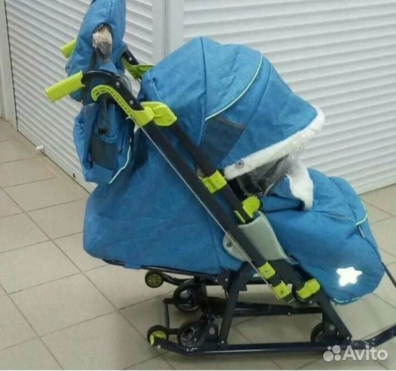 Санки коляска ника 7