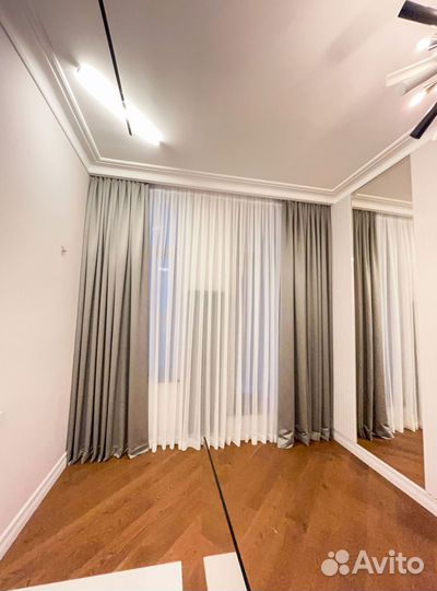 Шторы на электрокарнизах