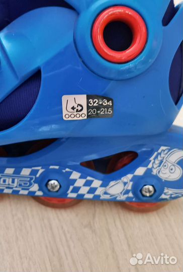 Роликовые коньки детские раздвижные