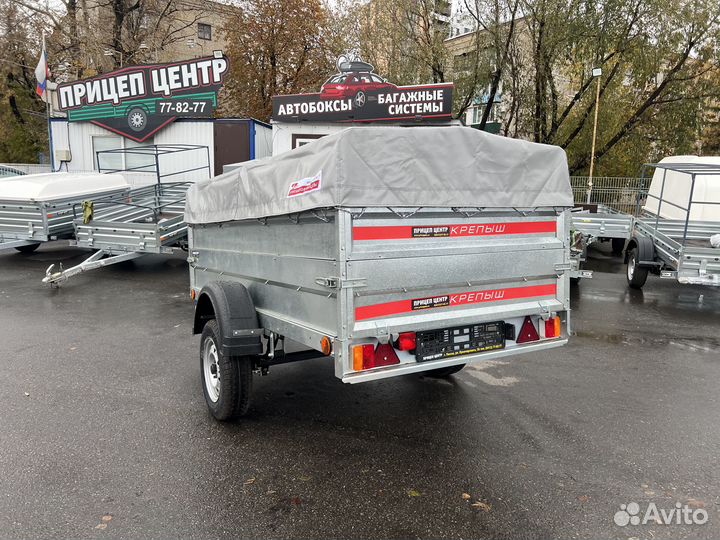 Продам прицеп Крепыш 2,5 м с доп. бортами