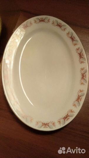 Блюдо для шашлыка фарфор