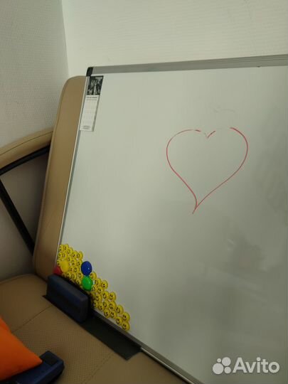 Магнитно маркерная доска бу