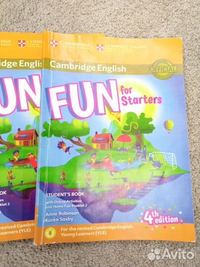 Учебник Fun for starters Cambridge english 4 изд