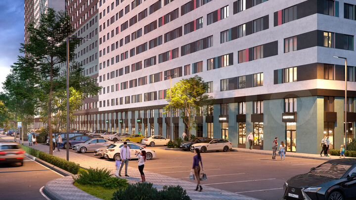 2-к. квартира, 50,5 м², 19/23 эт.