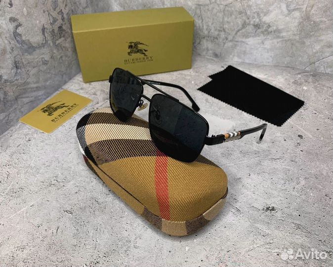 Очки burberry c фyтляpoм