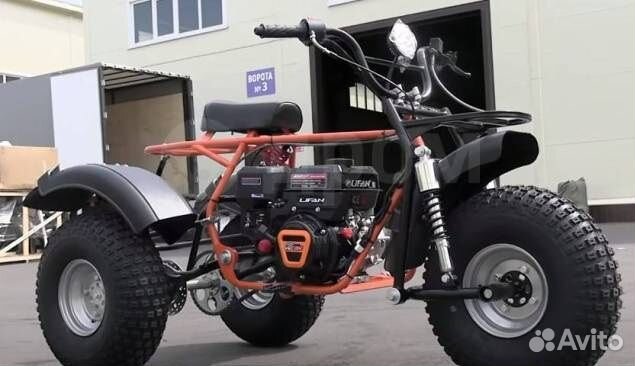 Трицикл Сафари-3L-8+ Тритон